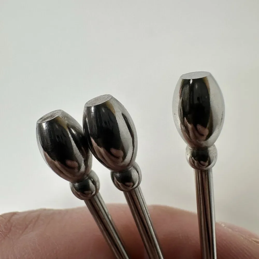 Vtg RobinWood‎ Fondue Forks 7 Mid Century Faces & Cocktail Picks Hor d'oeuvres